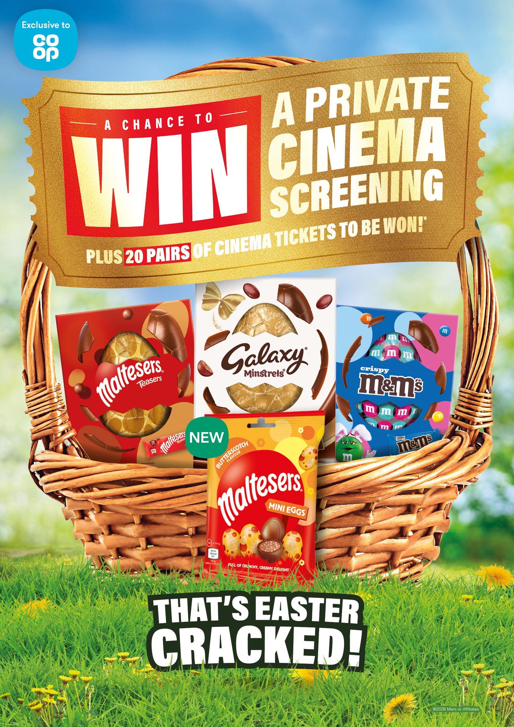 banner with campaign logo