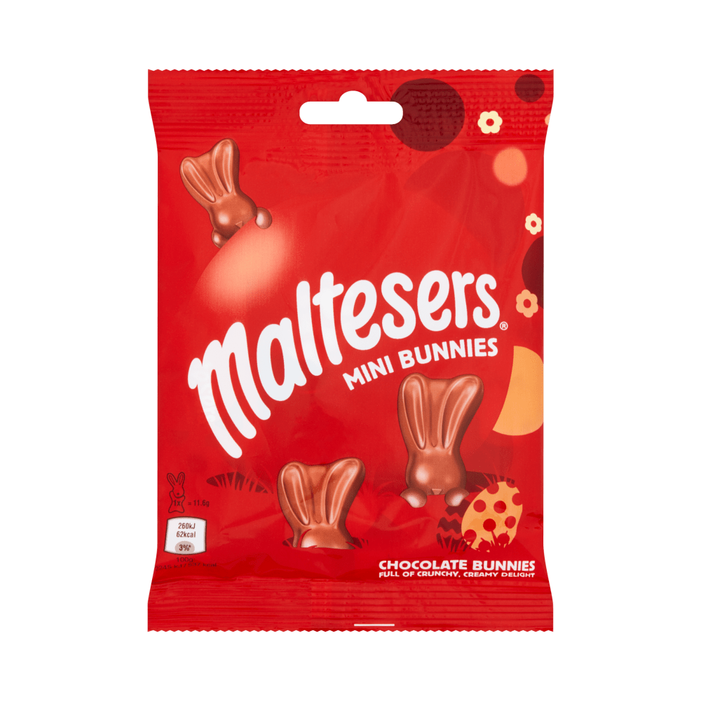 MALTESERS Chocolate Mini Bunnies Bag 58g