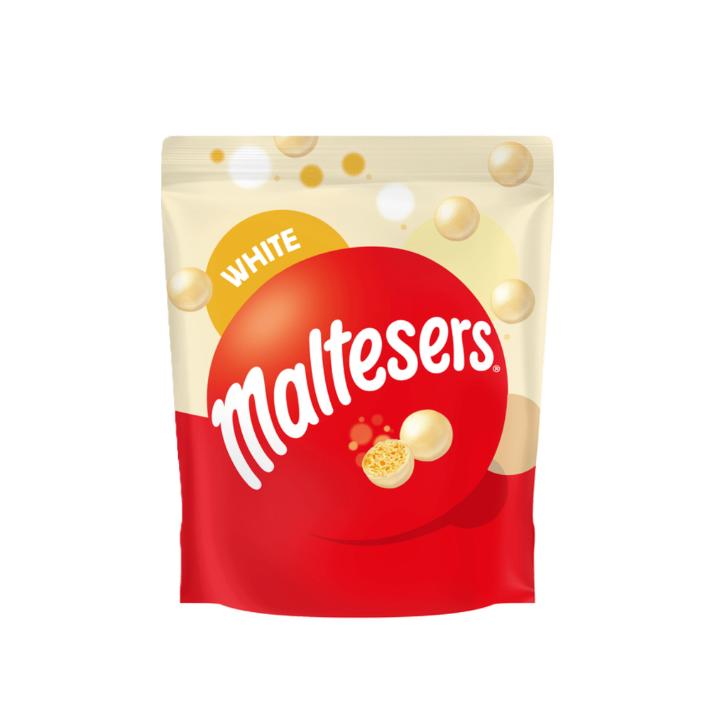 MALTESERS Whilte Chocolate & Honeycomb Pouch 74g
